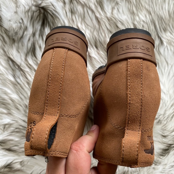 Sorel Joan of arctic wedge Chelsea boots - Picture 8 of 10